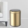Homary Automatic Touchless Sensor Stainless Steel Gold Trash Can 2.38 Gallon
