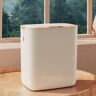 Homary Rectangular Bathroom Touchless Sensor Trash Can Garbage Can with Lid