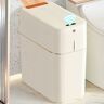 Homary Smart Touchless Trash Can Automatic Packing Motion Sensor Garbage Bin with Light Charge