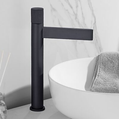 Homary Waterfall Spout Single Handle Bathroom Vessel Sink Faucet Solid Brass Homary Waterfall Spout Single Handle Bathroom Vessel Sink Faucet Solid Brass