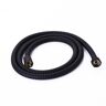 Homary Stainless Steel 59" Matte Black Hand Shower Hose Flexible Hose with G1/2" Connection