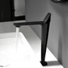 Homary Single Handle Solid Brass Bathroom Vessel Sink Faucet One-Hole Deck Mount Matte Black
