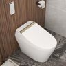 Homary One-Piece Elongated Smart Toilet Floor Mounted Automatic Toilet Self-Clean