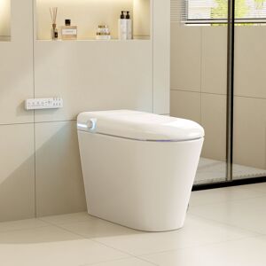 Homary Self Cleaning Heated Seat Japanese Toilet With Bidet Spray And Auto Lid