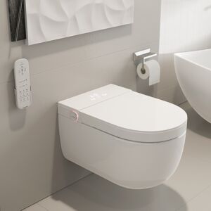 Homary Automatic Wall-Mounted Smart Bidet Toilet with UV Sterilization and Dual Flush