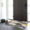 Homary 2' x 3' Morden Creat Novelty Non-slip Front Door Mat PVC Stain Resistant Entryway Rug