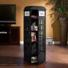 Homary Phone Booth-Shaped Retro Kid's Bookcase England Style