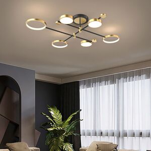 Homary Nordic Style Semi Flush Mount Lighting Gold Ceiling Light Fixture LED Ring Homary Nordic Style Semi Flush Mount Lighting Gold Ceiling Light Fixture LED Ring