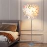 Homary Art Deco 3-Light Chrome & White Floor Lamp Unique Tree Standing Lamp for Living Room