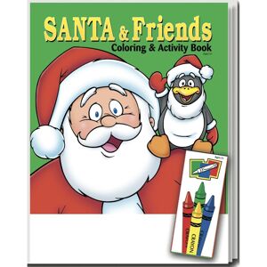 Santa & Friends Coloring Book Sets - Ages 3-11  16 Pages