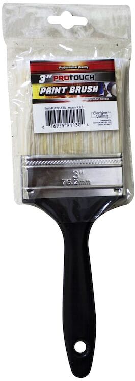 Paint Brushes - 3"  Black Handle