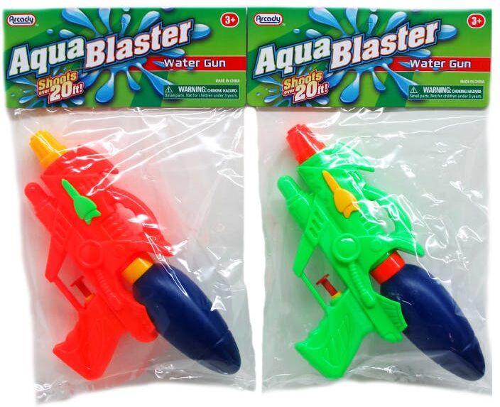 Aqua Blaster Water Gun - Assorted Color  8.5"