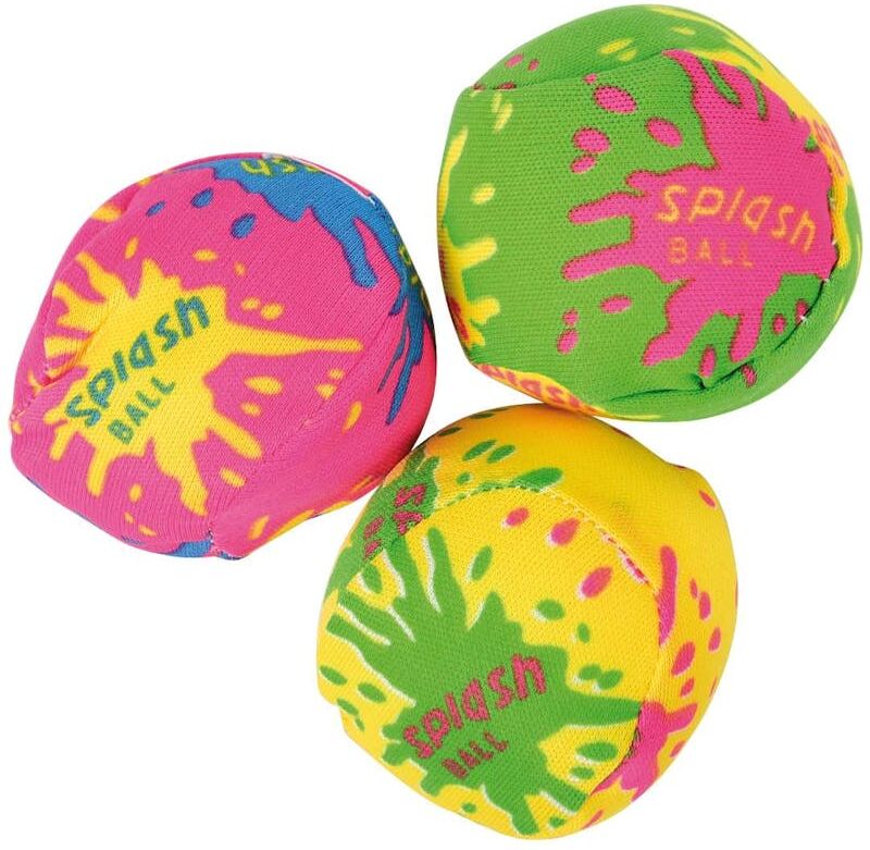 Mini Splash Balls - Assorted Colors  Fabric & Foam  2"