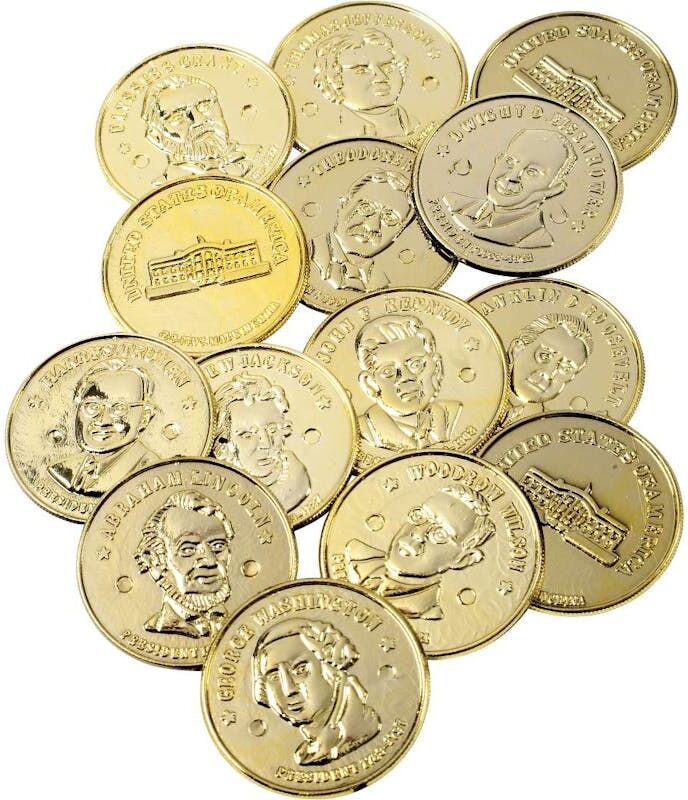 Presidential Plastic Coins