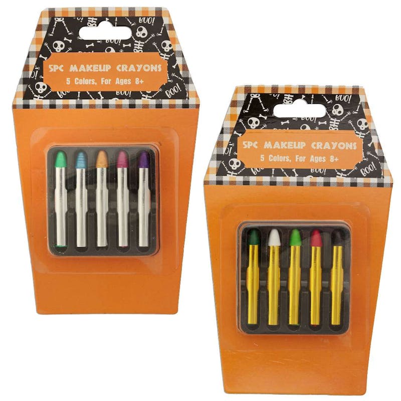 5 Piece Makeup Crayon Kit with 5 Colors