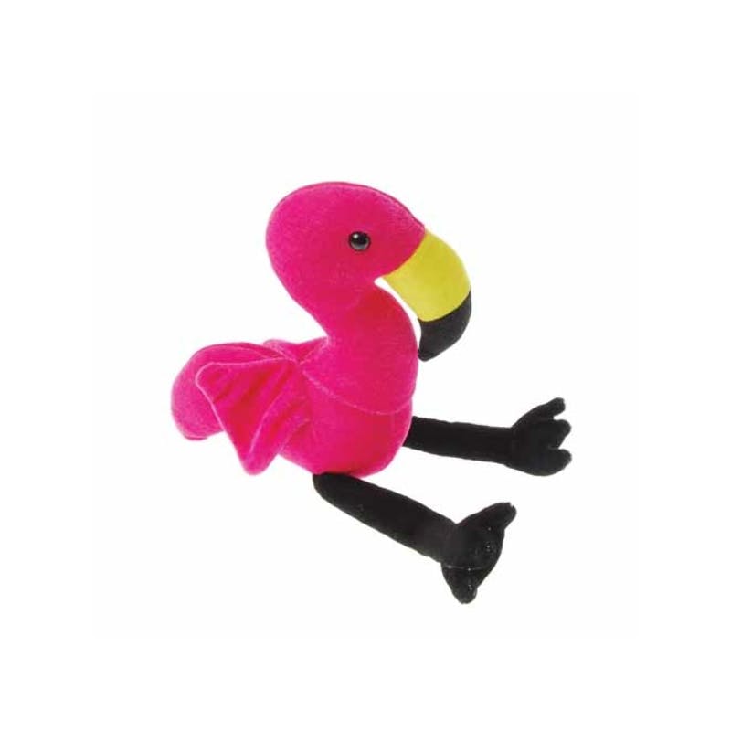 12" Stuffed Flamingos - Hot Pink  Sitting
