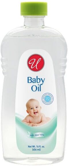 Baby Oils - 16 oz  Aloe Vera