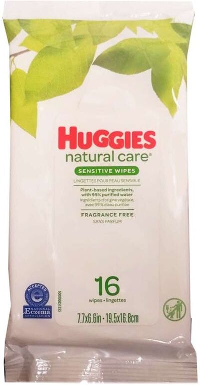 Huggies Natural Care Baby Wipes - Sensitive Skin