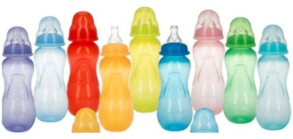 Nuby Bottles - 10 oz  3 Pack