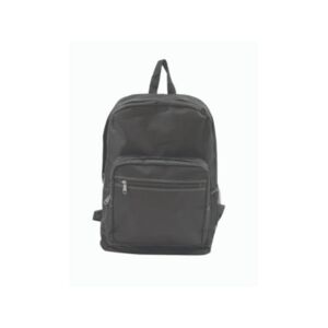 18" Heavy Duty Backpacks - Black  Side Pockets