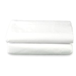 Twin XL Flat Sheets - White  66" x 115"