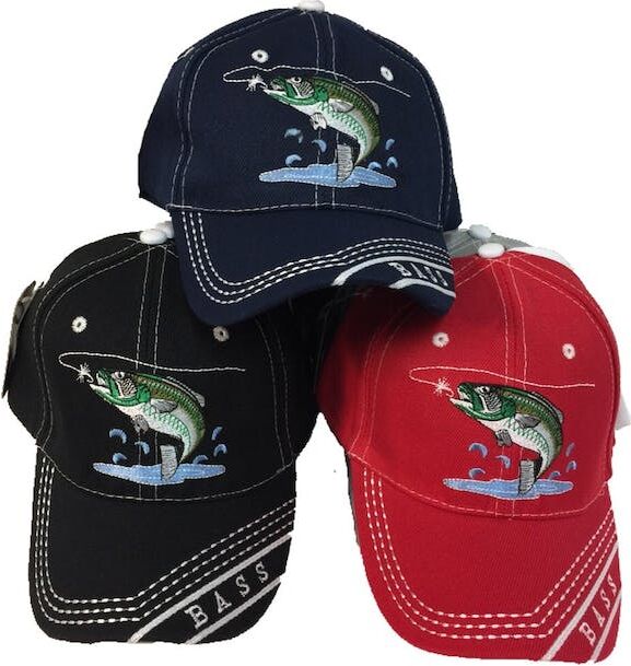 Bass Fishing Baseball hat