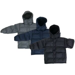 Boy's Hooded Winter Jackets - Sizes 4-7  Navy  Grey  Black