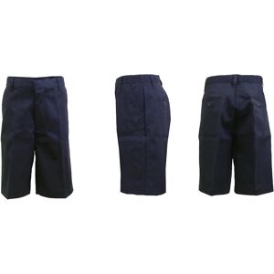 Boys' Uniform Shorts - Sizes 8 - 14  Navy  Flat Front