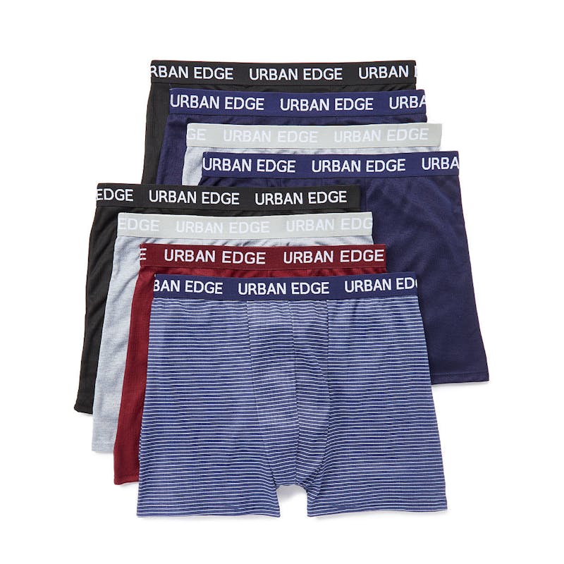 Men's Boxer Briefs - Assorted Colors  M-2XL  8 Pack