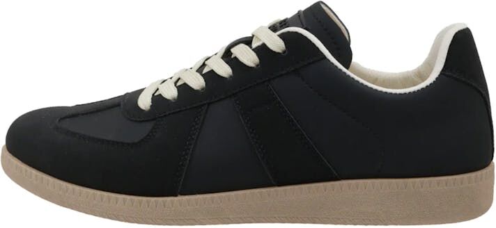 Men's Low Court Sneakers - Black  Sizes 7-12