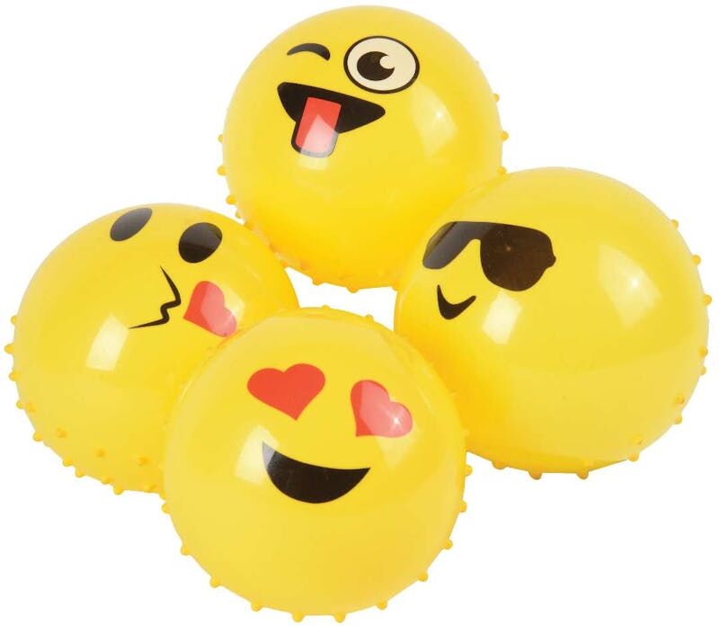 Emoji Knobby Balls - 5"  Assorted