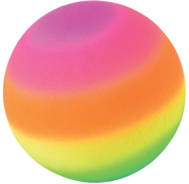 Rainbow Playground Balls - PVC  5"  Ages 3+