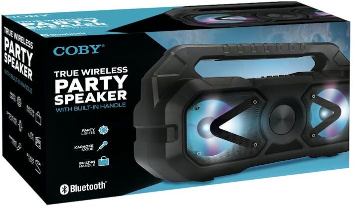 True Wireless Party Speaker Boom Box - Party Lights