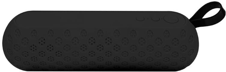 Circle Wireless Bluetooth Speaker - Black  Dotted  Rechargeable