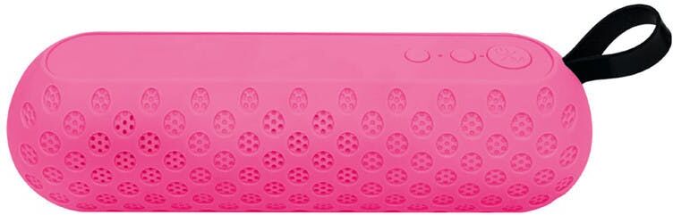 Wireless Bluetooth Speaker - Pink  Circle  Dotted