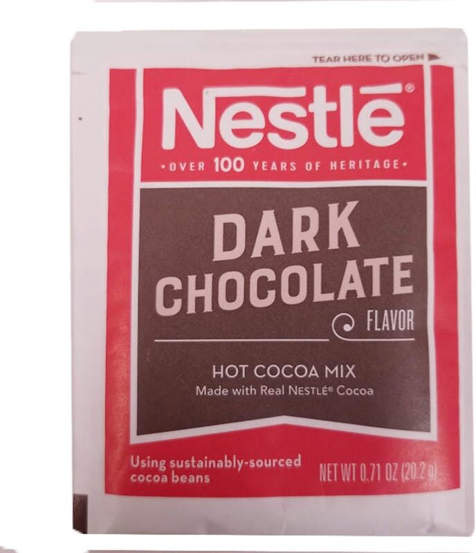 Dark Chocolate Flavor Hot Cocoa Mix 0.71 oz packet