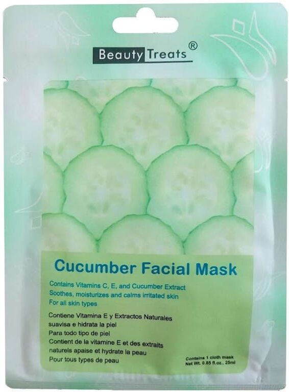 Beauty Treats Cucumber Facial Mask