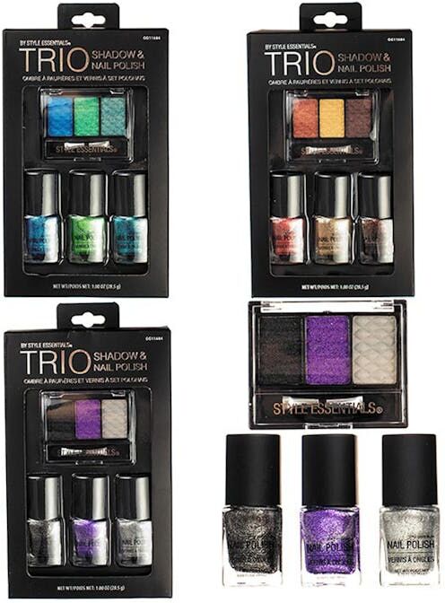 Trio Eyeshadow & Nail Polish Sets