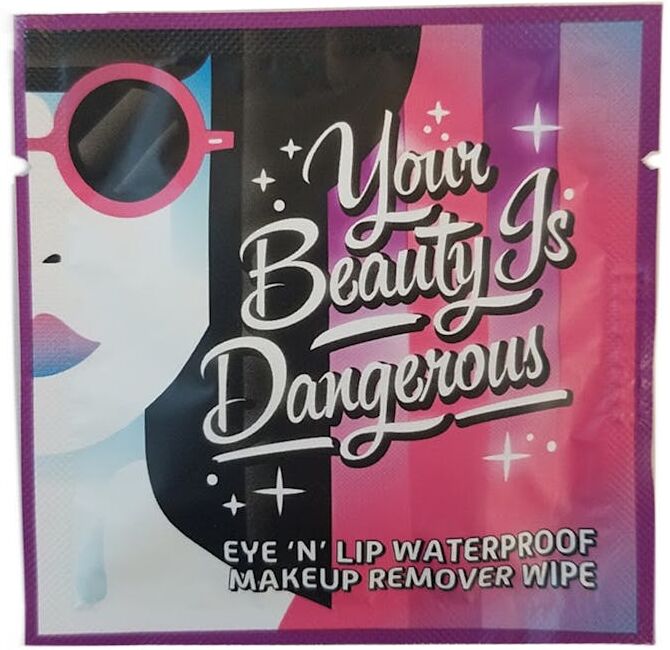 LA Fresh® Your Beauty Is Dangerous - Waterproof Makeup Remover Wipe