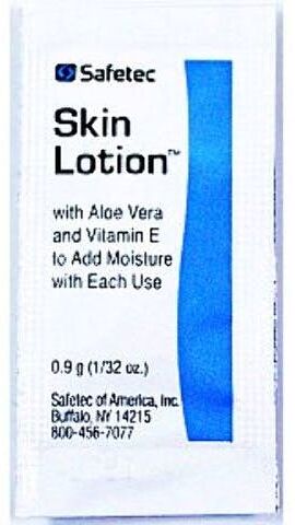 Skin Lotion Packet - Travel Size  Aloe Vera