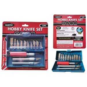 Hobby Knife Sets - 13 Interchangeable Blades  3 Handles