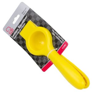 Lemon Squeezer - Plastic  Yellow  6.5"