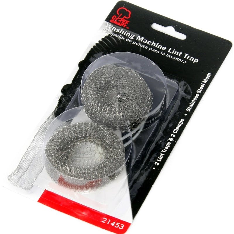 Washing Machine Mesh Lint Traps - 2-Pack  Stainless Steel