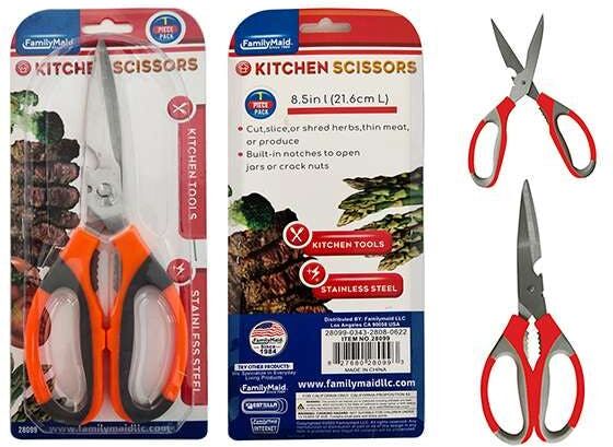 Kitchen Scissors - Extra Sharp  Stainless Steel