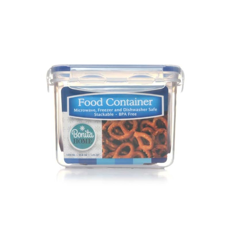 Plastic Food Container - 33.8oz