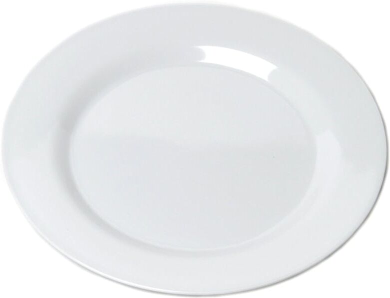 White Melamine Plates - Round  10"