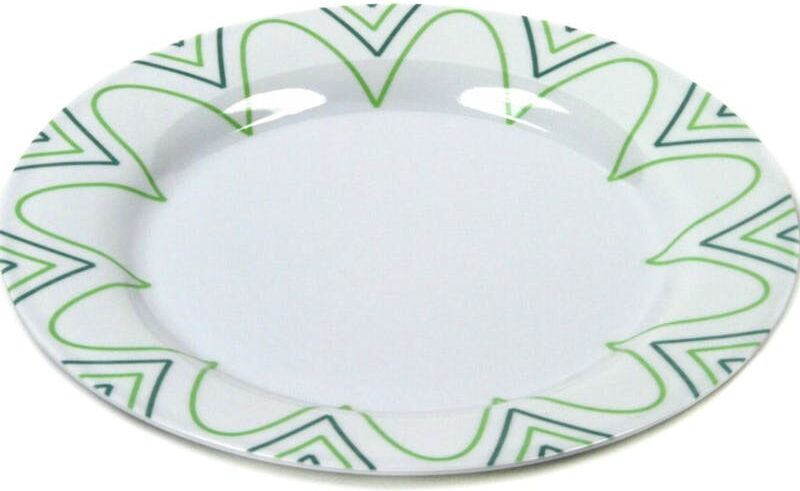 Floral Dinner Plates - Melamine  Round  10"