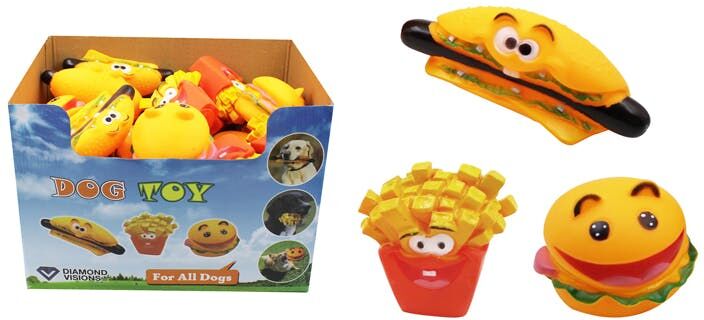 Food Squeaky Dog Toys