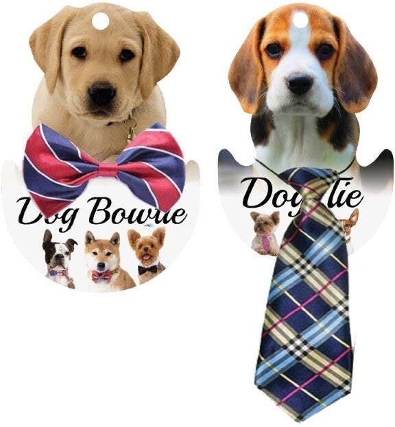 Dog Bowties & Ties - 144 Piece Display