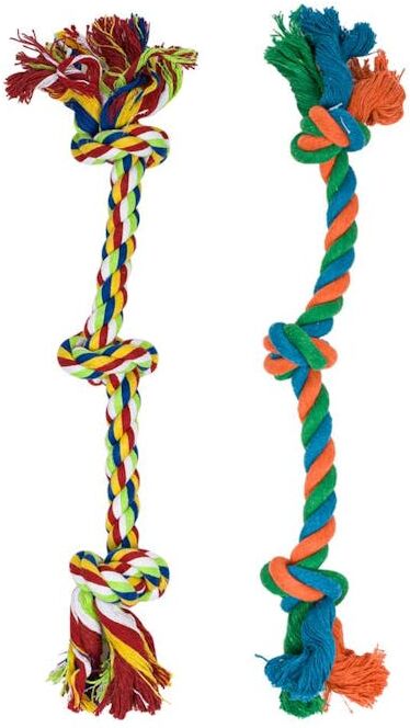 Rope Knot Dog Toys - 16"- 2 Assortments